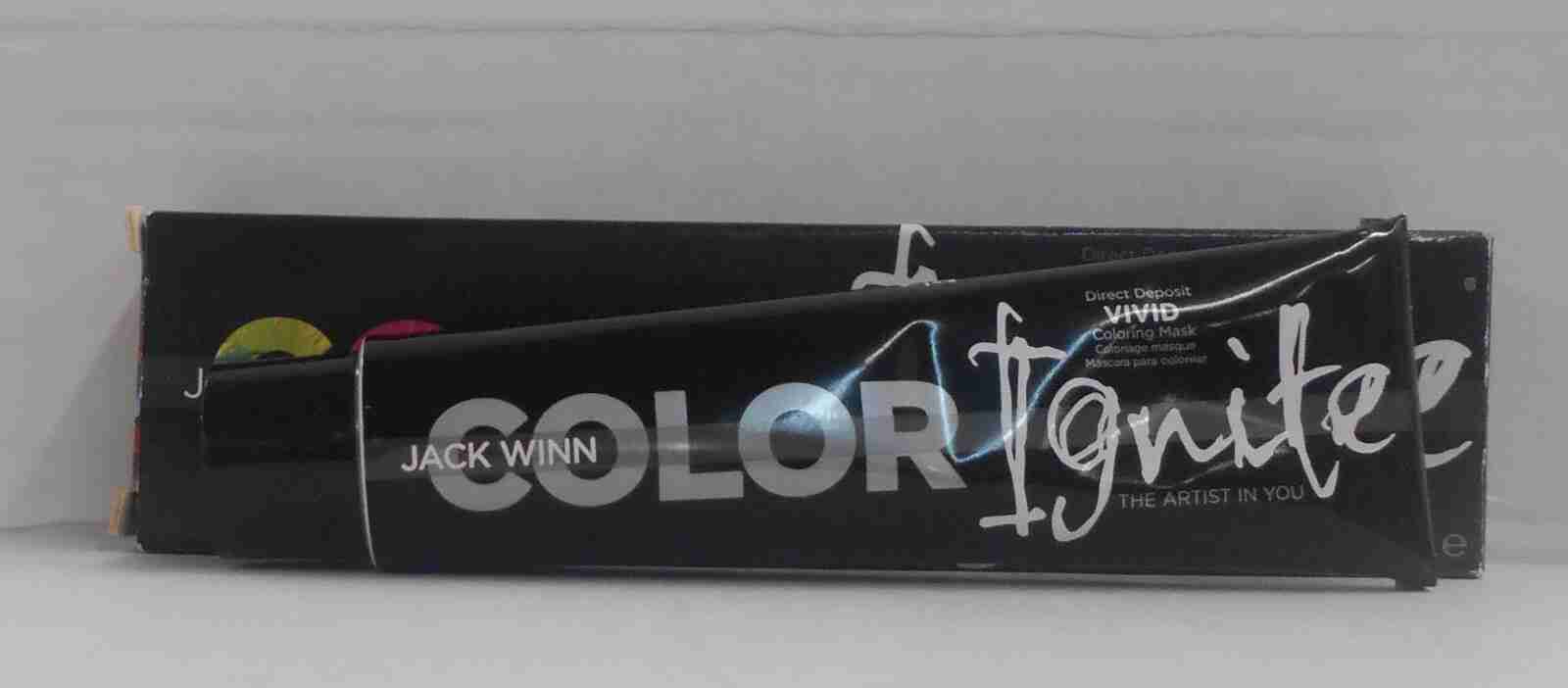 JACK WINN COLOR IGNITE Direct Deposit VIVID Coloring Mask Hair Color~ 2.03 fl oz - Image 3