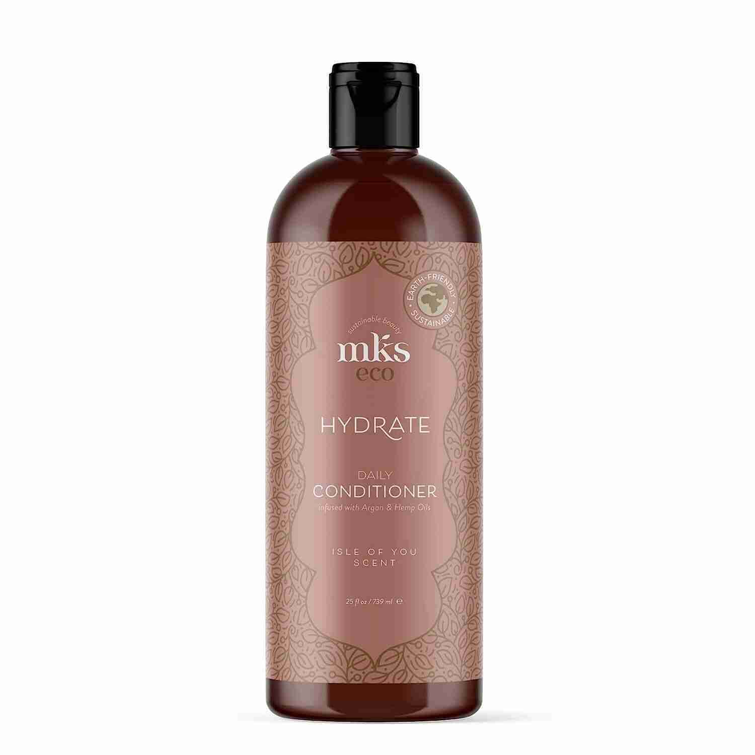 Marrakesh MKS Argan & Hemp Oil ISLE OF YOU Scent HYDRATE DAILY CONDITIONER 25 oz