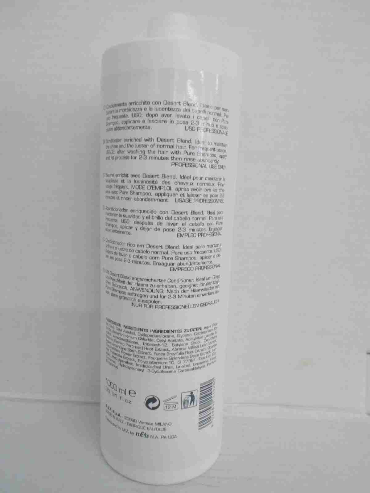 2 Bottles ~ IT&LY ITELY Purity Design PURE CONDITIONER w/ Desert Blend 10.14 oz - Image 3