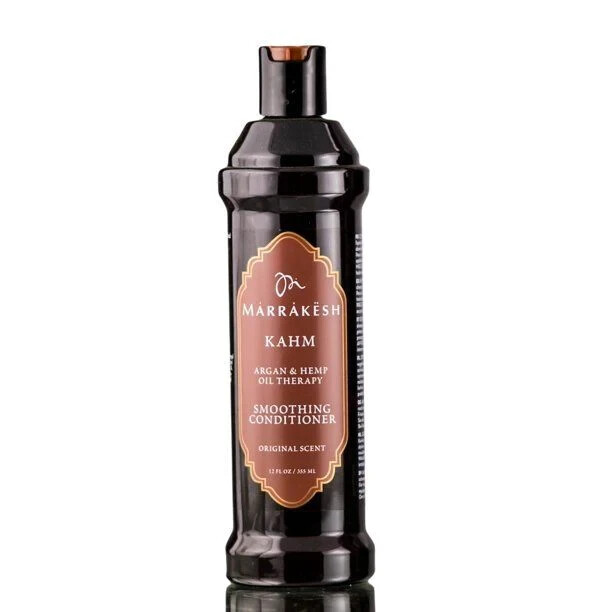 Marrakesh KAHM Keratin; Argan & Hemp SMOOTHING CONDITIONER Original Scent 12 oz - Image 3