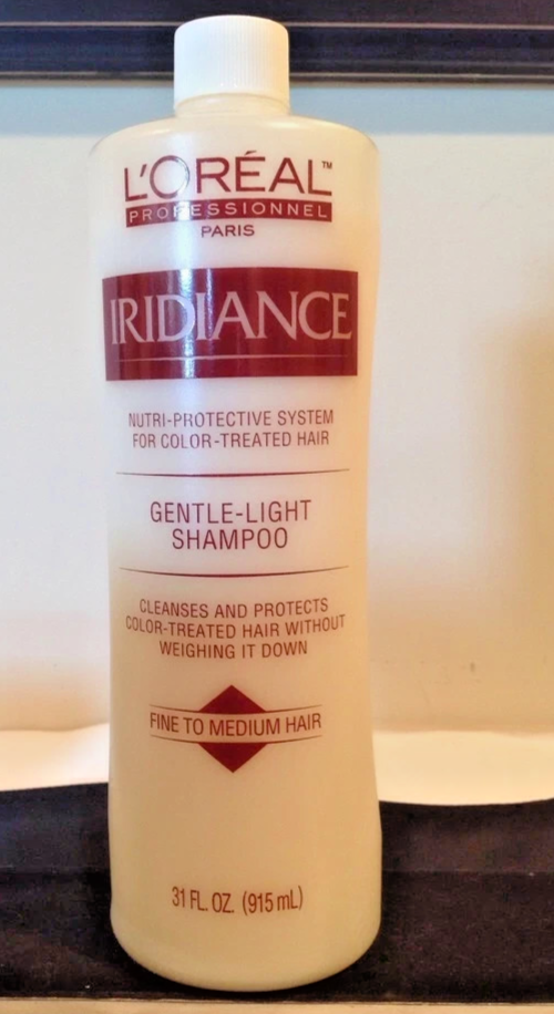 L'OREAL IRIDIANCE GENTLE LIFT SHAMPOO FINE TO MEDIUM HAIR 31 fl. oz.