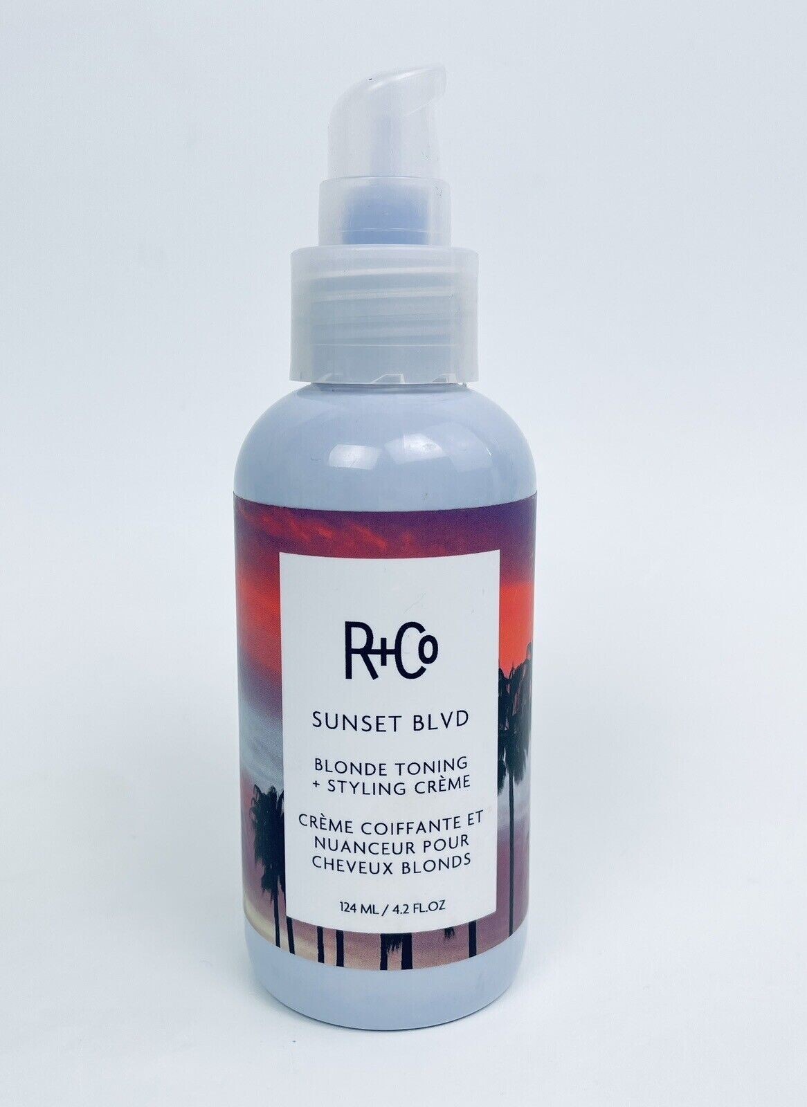 R+CO SUNSET BLVD Blonde Toning Styling Creme ~ Vegan ~ Gluten Free ~ 4.2 fl. oz.