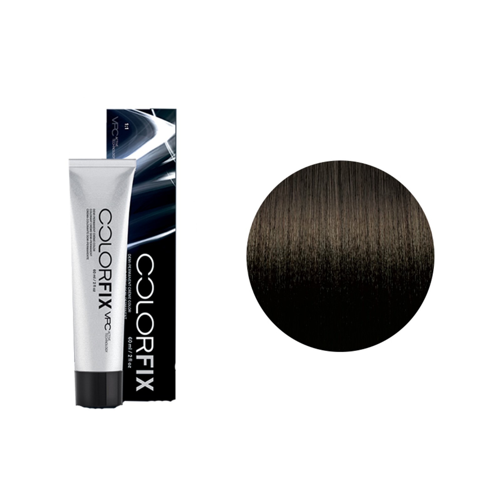 COLOR FIX DEMI PERMANENT CREME COLOR, FIX MEN BY QUANTUM 60 ml / 2 fl oz