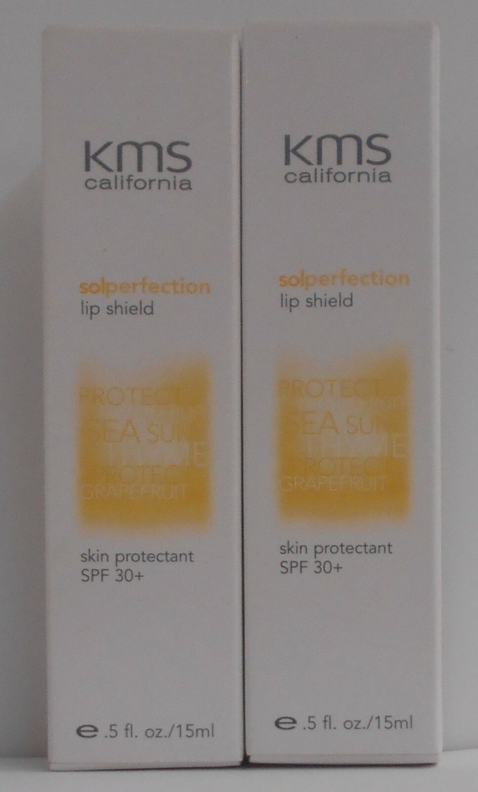 (Lot Of 2 Tubes) KMS California SOL PERFECTION Lip Shield Balm SPF 30+ ~ 0.5 oz!