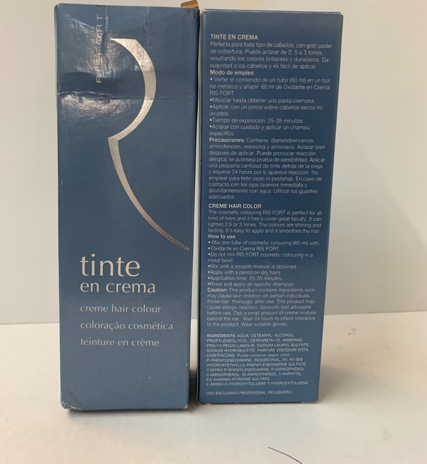 Risfort Tinte Creme Hair Colour 2.04 fl. oz.