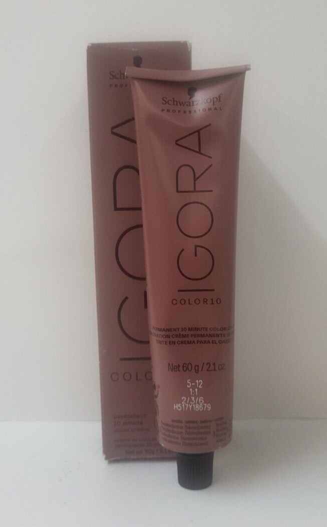 Schwarzkopf IGORA COLOR 10 Professional Permanent Hair Color ~ 2.1 oz