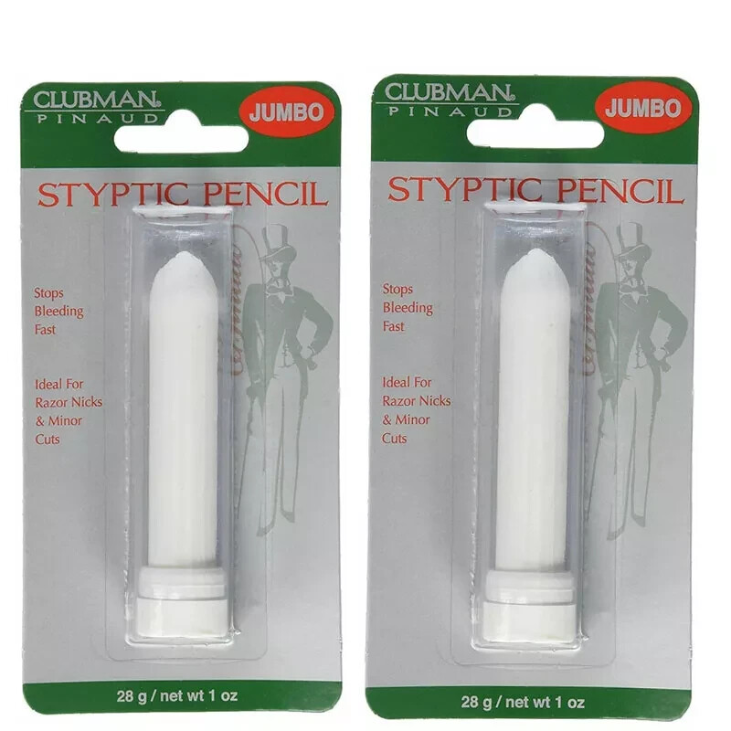 Clubman Jumbo Styptic Pencil 1 oz ( PACK OF 2)