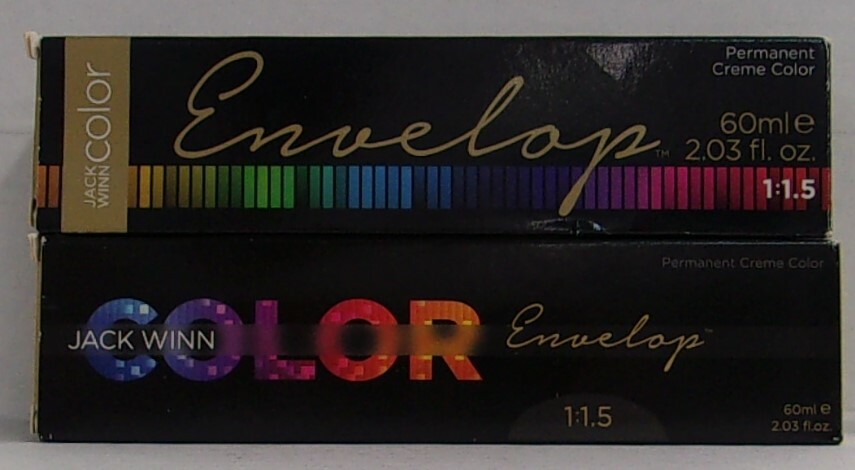 JACK WINN COLOR ENVELOP Nourish Hair & Scalp Permanent Hair Color ~ 2.03 fl. oz.