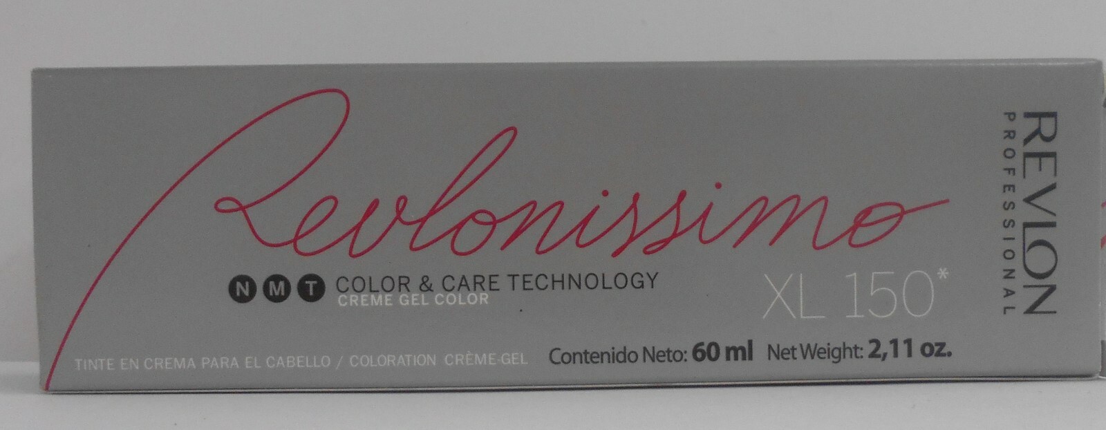 Revlon REVLONISSIMO NMT COLOR & CARE Technology XL 150 Creme Gel Color ~ 2.11 oz