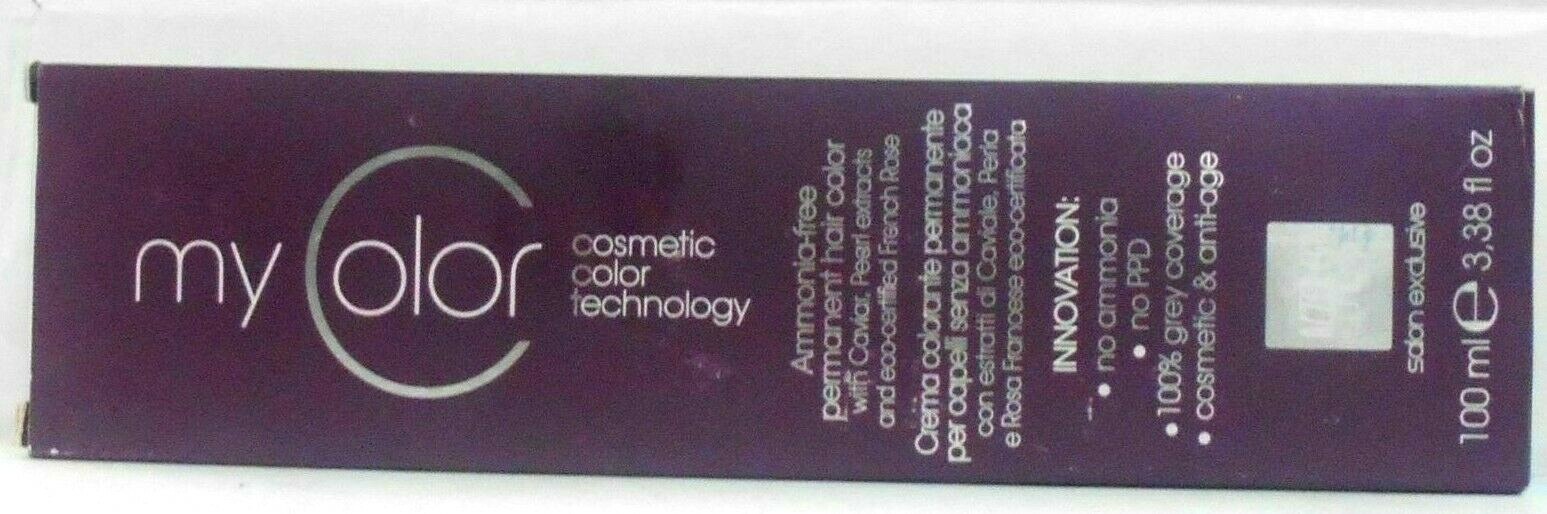 Alter Ego Italy MY COLOR PPD / Ammonia Free Permanent Hair Color Cream ~ 3.38 oz