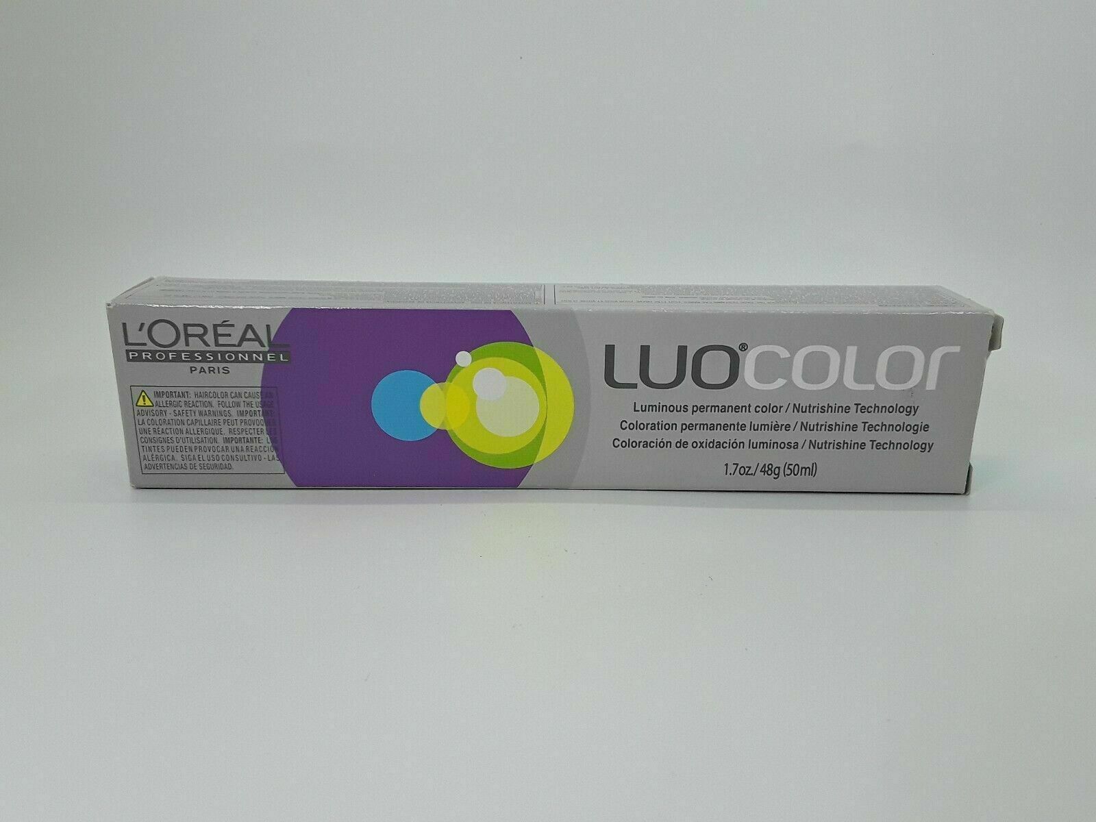 Loreal LuoColor Permanent Nutrishine Technology Hair Color Cream ~ 1.7 fl. oz.!!