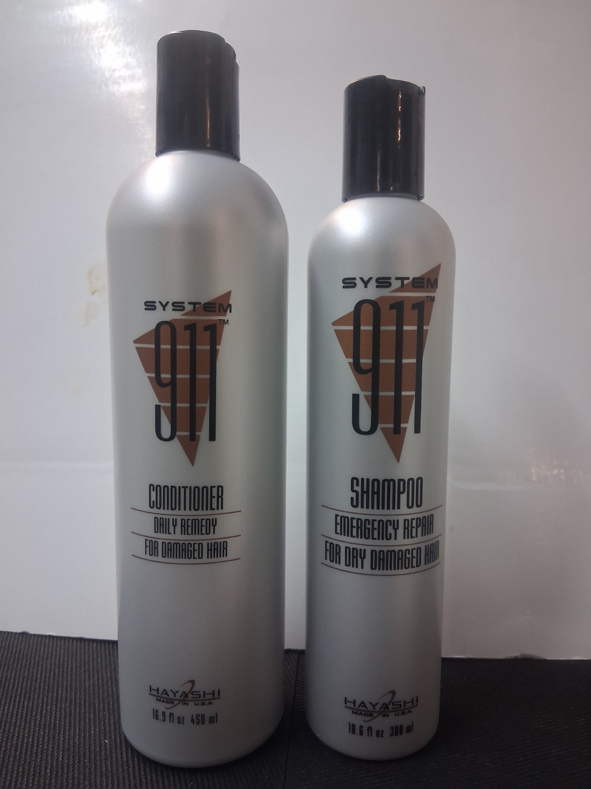 HYASHI SYSTEM 911 DUO SET SHAMPOO 10.6 fl. oz. & CONDITIONER 16.9 fl. oz.