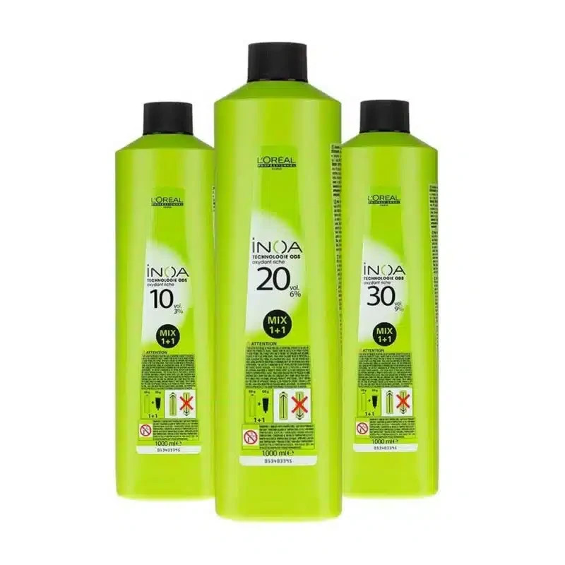 LOREAL INOA ODS2 TECHNOLOGY RICH DEVELOPERS 10, 20, & 30 VOL. 32 fl. oz. BOTTLES