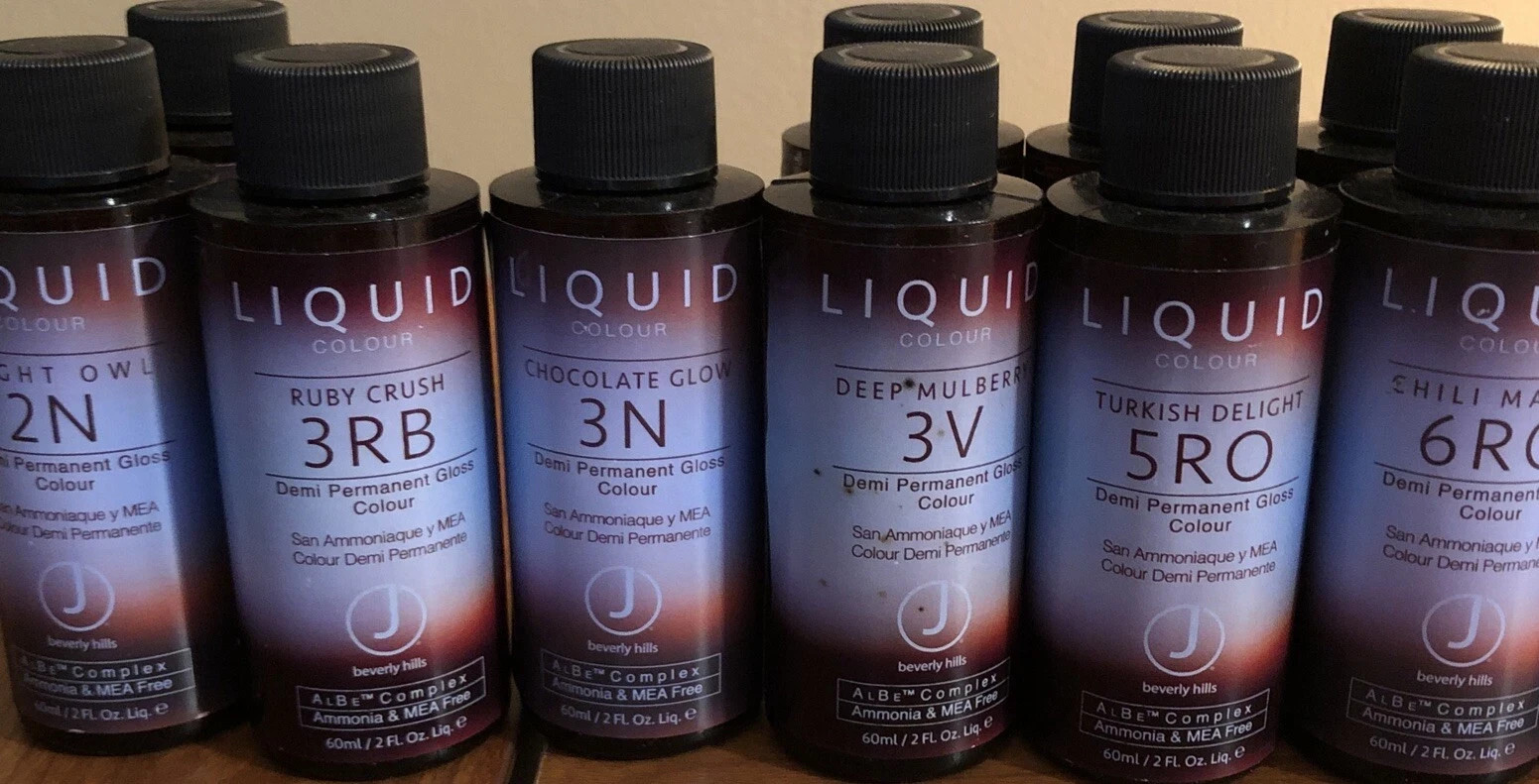 J BEVERLY HILLS DEMI PERMANENT LIQUID COLOUR 2fl. oz(LAST ONES)