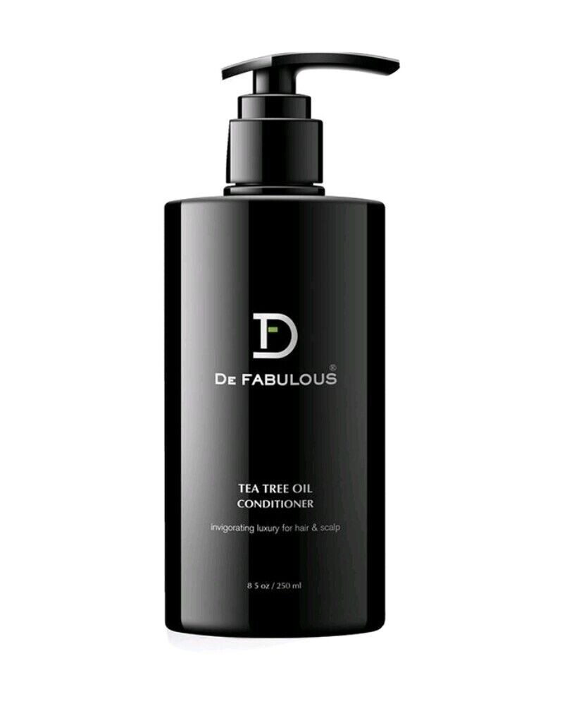 De Fabulous TEA TREE OIL CONDITIONER Invigorating Luxury for Hair & Scalp 8.5 oz