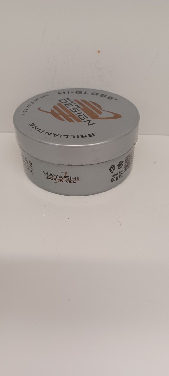 (LOT of 2 Pods) ~ Hayashi System Design HI GLOSS BRILLIANTINE ~ 2 oz. / 56 g!!