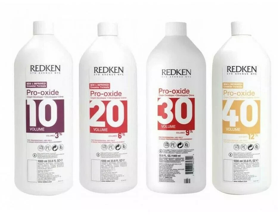 Redken Pro-oxide Cream Developer - 10, 20, 30, 40 Vol - Pick Volume and Size