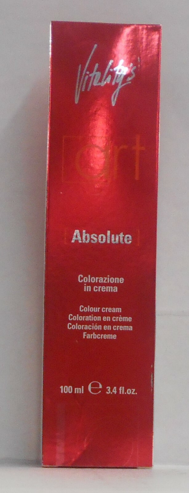Vitality's (Vitelity's) ABSOLUTE ART Permanent Hair Color Levels 7 & UP ~ 3.4 oz