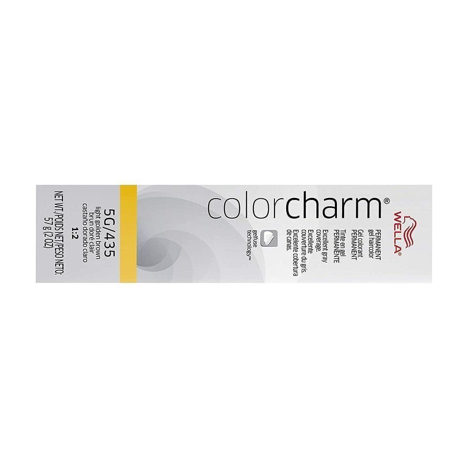 Wella COLOR CHARM (5G / 435) Permanent Gel Hair Color ~ Lot of 6 Tubes ~2 oz.!! - Image 2