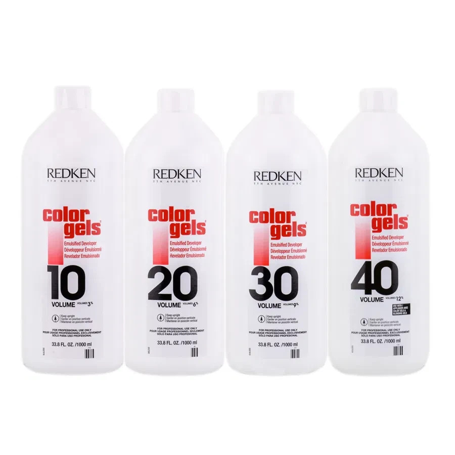 REDKEN COLOR GELS EMULSIFIED DEVELOPER 33.8 fl. oz.