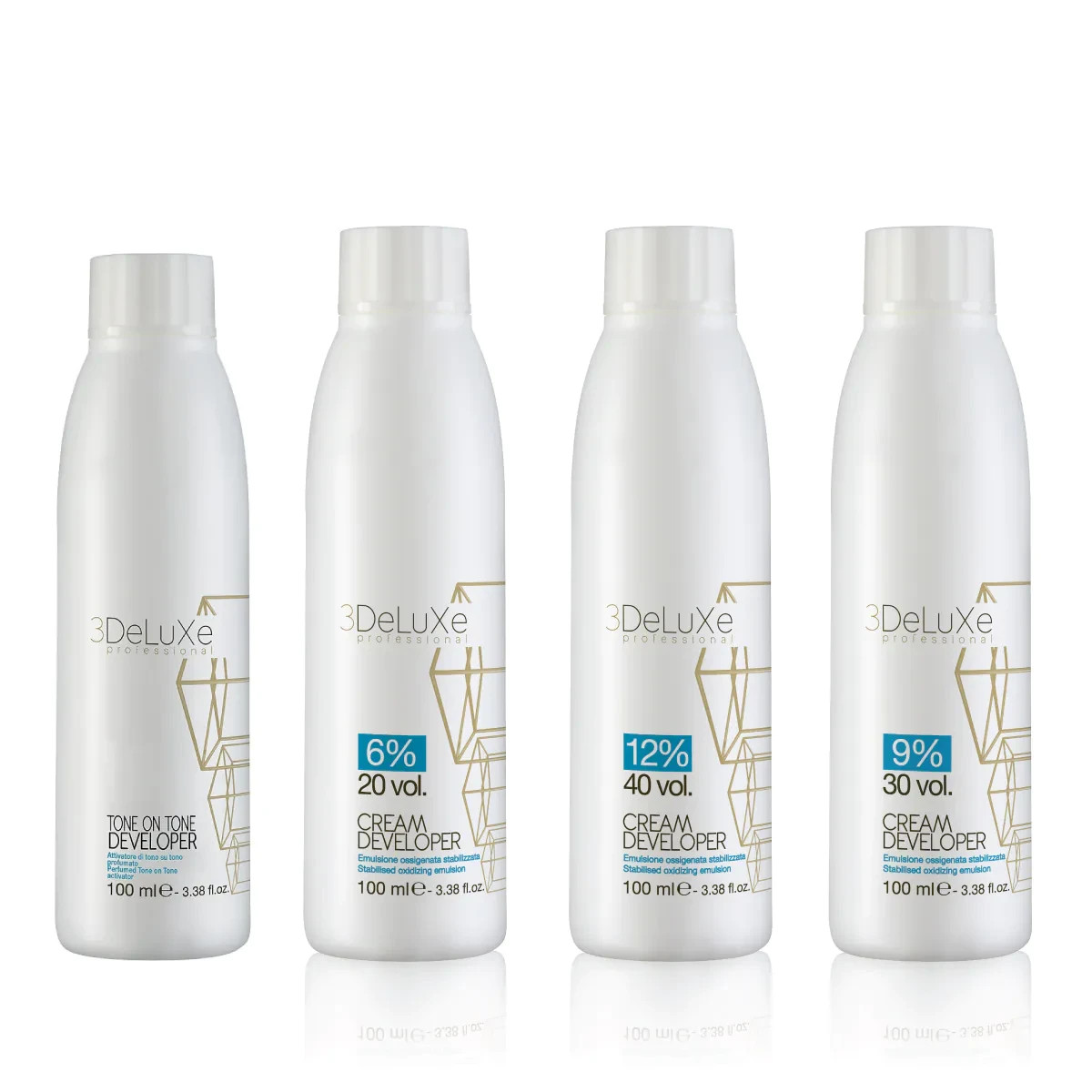 3DELUXE PROFESSIONAL CREAM DEVELOPER & TONE ON TONE DEVELOPER 33.8 fl. oz.