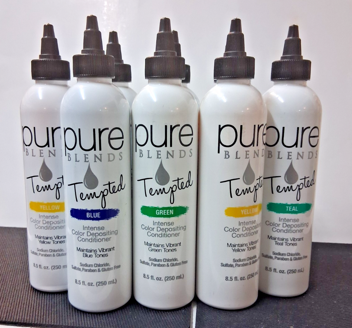 PURE BLENDS TEMPTED INTENSE COLOR DEPOSITING CONDITIONER 8.5 fl. oz.