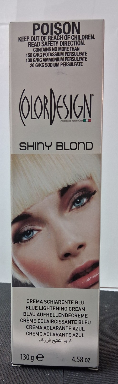 Color Design Shiny Blonde Clay Lightener 4.8 oz