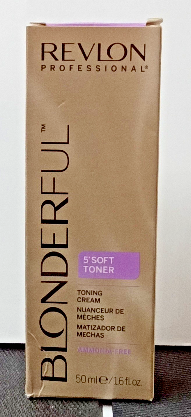 REVLON BLONDERFUL 5' SOFT TONER,  AMMONIA-FREE TONING CREAM 1.6 fl. oz.