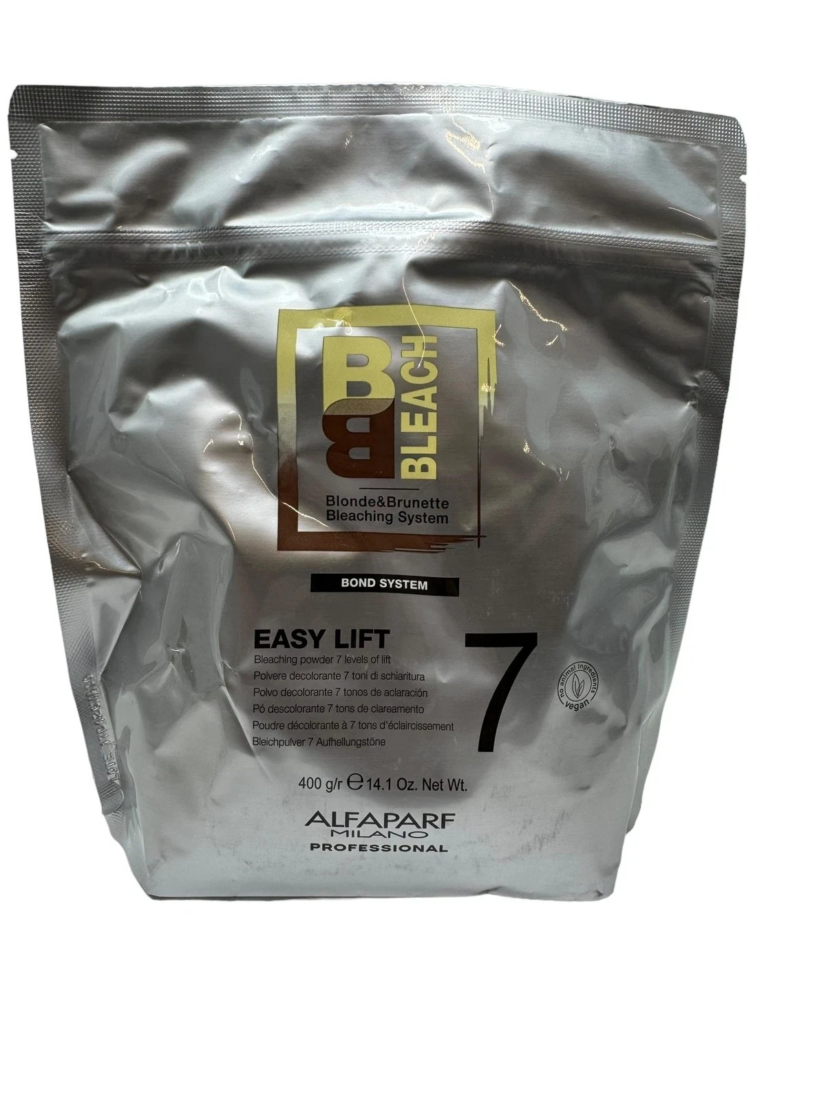 ALFAPARF MILANO BLONDE & BRUNETTE BLEACHING SYSTEM EASY LIFT 7  14.1 oz. BAG