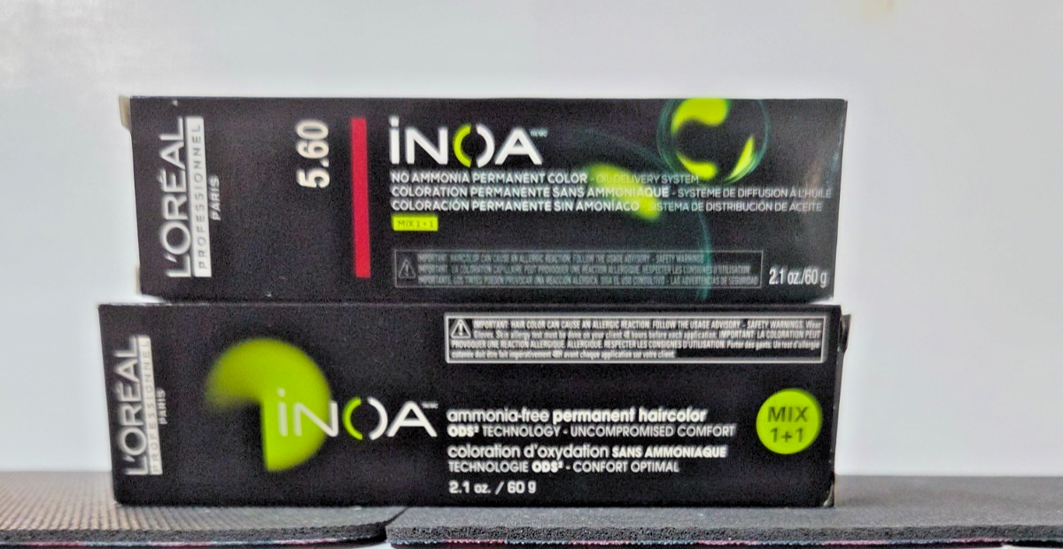 INOA AMMONIA FREE PERMANENT HAIR COLOR ~ DM5 OIL DELIVERY SYSTEM 2.1 oz.