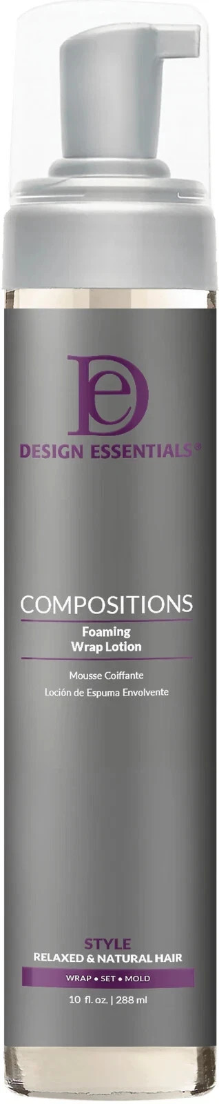 "NEW SIZE!!" Design Essentials Compositions Foaming Wrap Lotion 10 fl.oz.