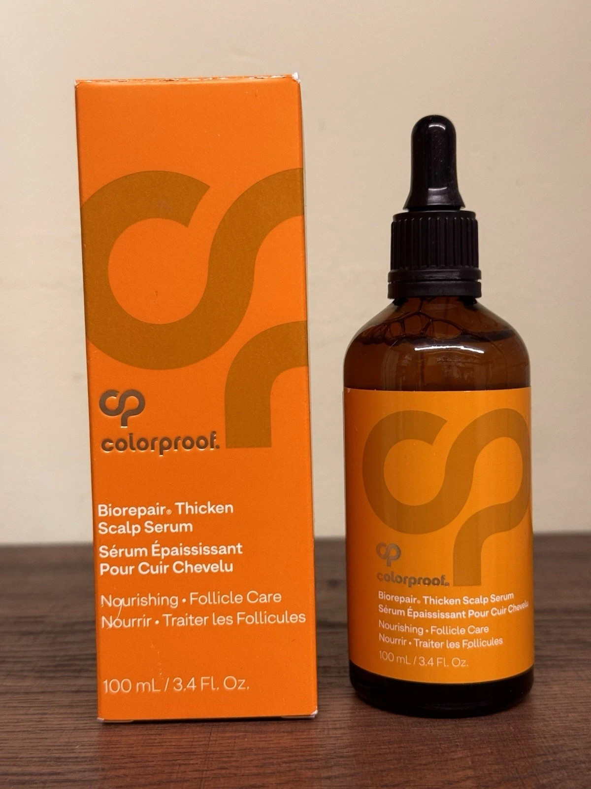NEW Colorproof Biorepair Thicken Scalp Serum, 3.4Oz Thinning Color-Treated Hair