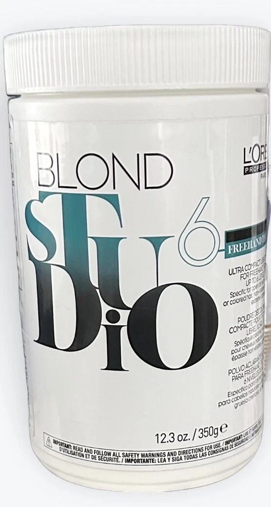L'OREAL BLOND STUDIO 6 FREEHAND LIGHTENING POWDER 12.3 oz.