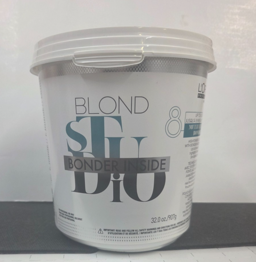 L'OREAL BLOND STUDIO 8 LIGHTENER WITH BONDER INSIDE 32 oz.