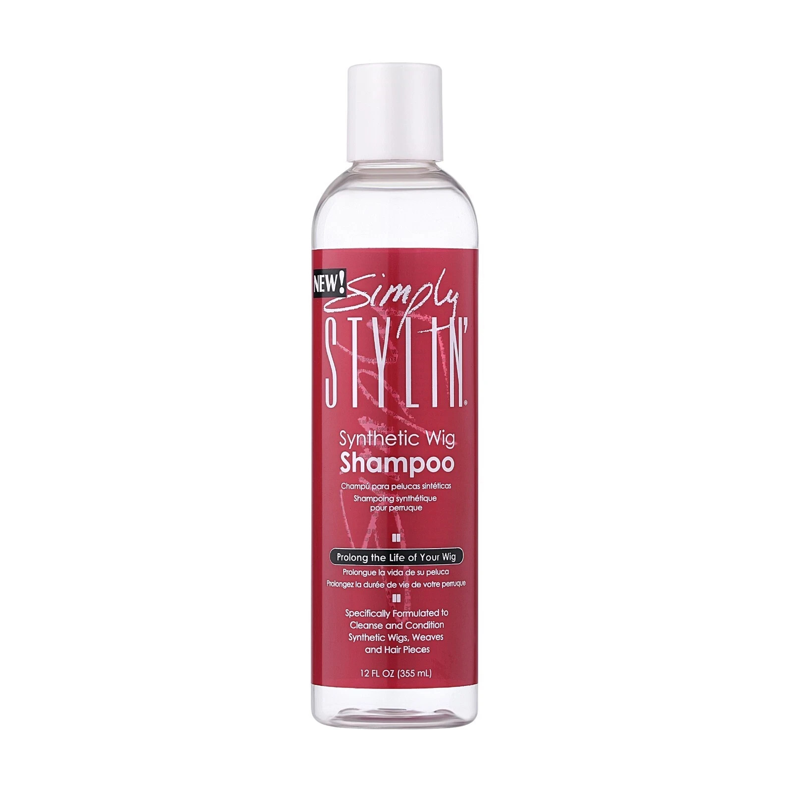Simply Stylin' Synthetic  Hair Wig Shampoo 8oz