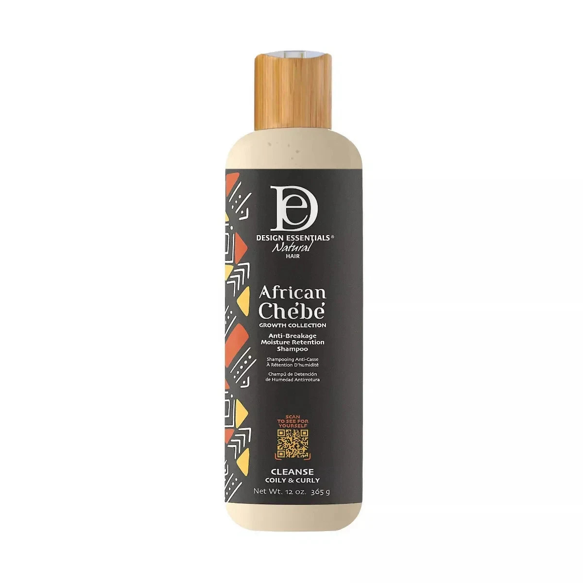 Design Essentials - African Chebe Anti-breakage Retention Shampoo 50001 - 12 Oz