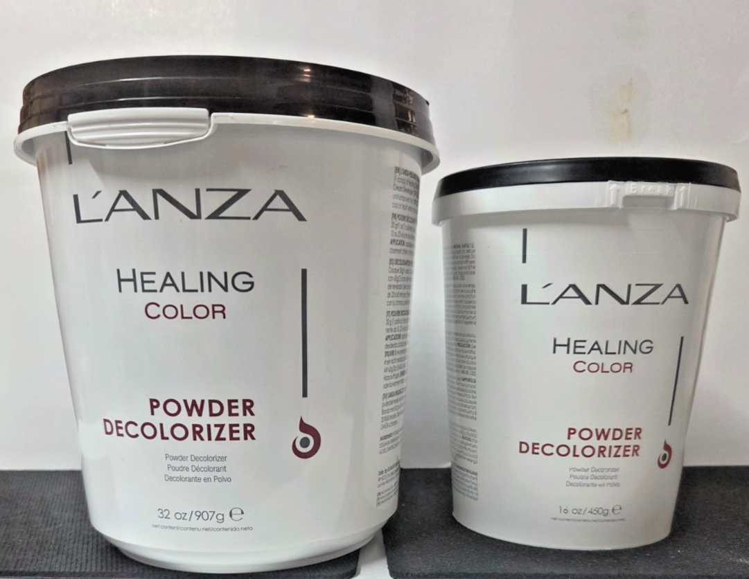 LANZA HEALING COLOR POWDER DECOLORIZER 16 OR 32 oz. *CHOOSE SIZE*