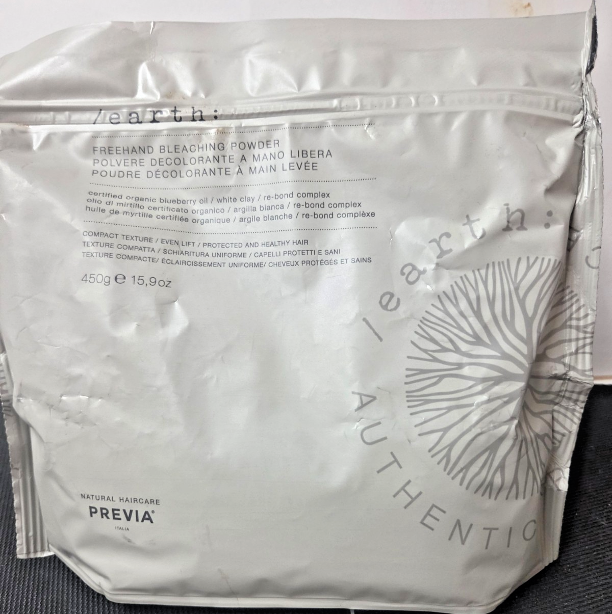 PREVIA /EARTH FREEHAND BLEACHING POWDER 15,9 oz.