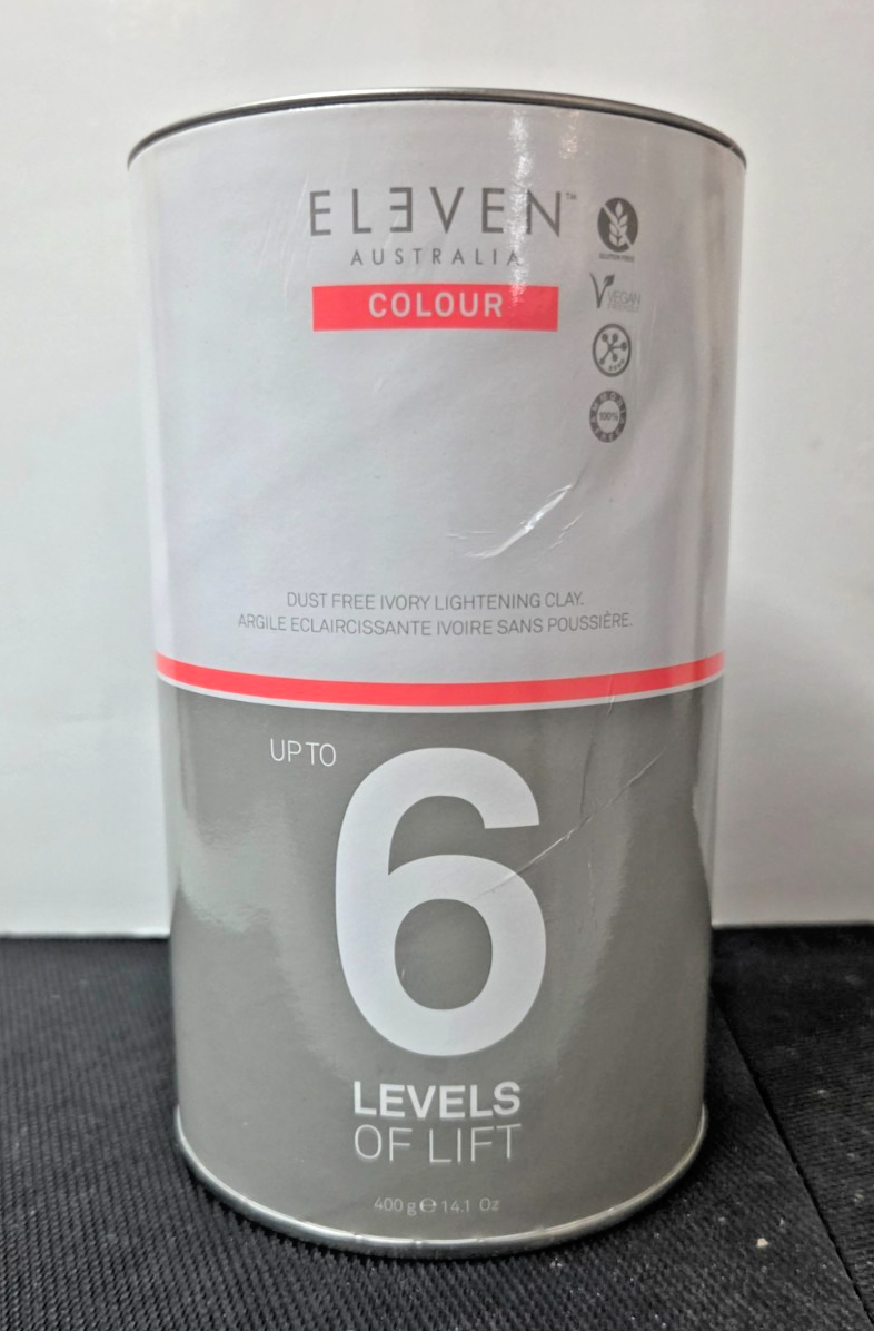 ELEVEN AUSTRALIA DUST FREE IVORY LIGHTENING CLAY 14.1 oz.