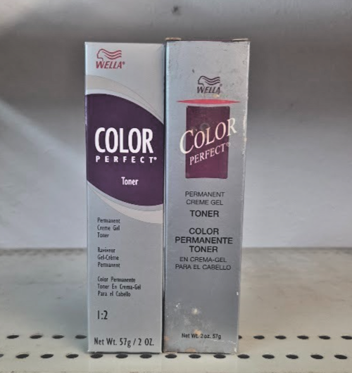 Wella Color Perfect Permanent Creme Gel Toner 2 oz.