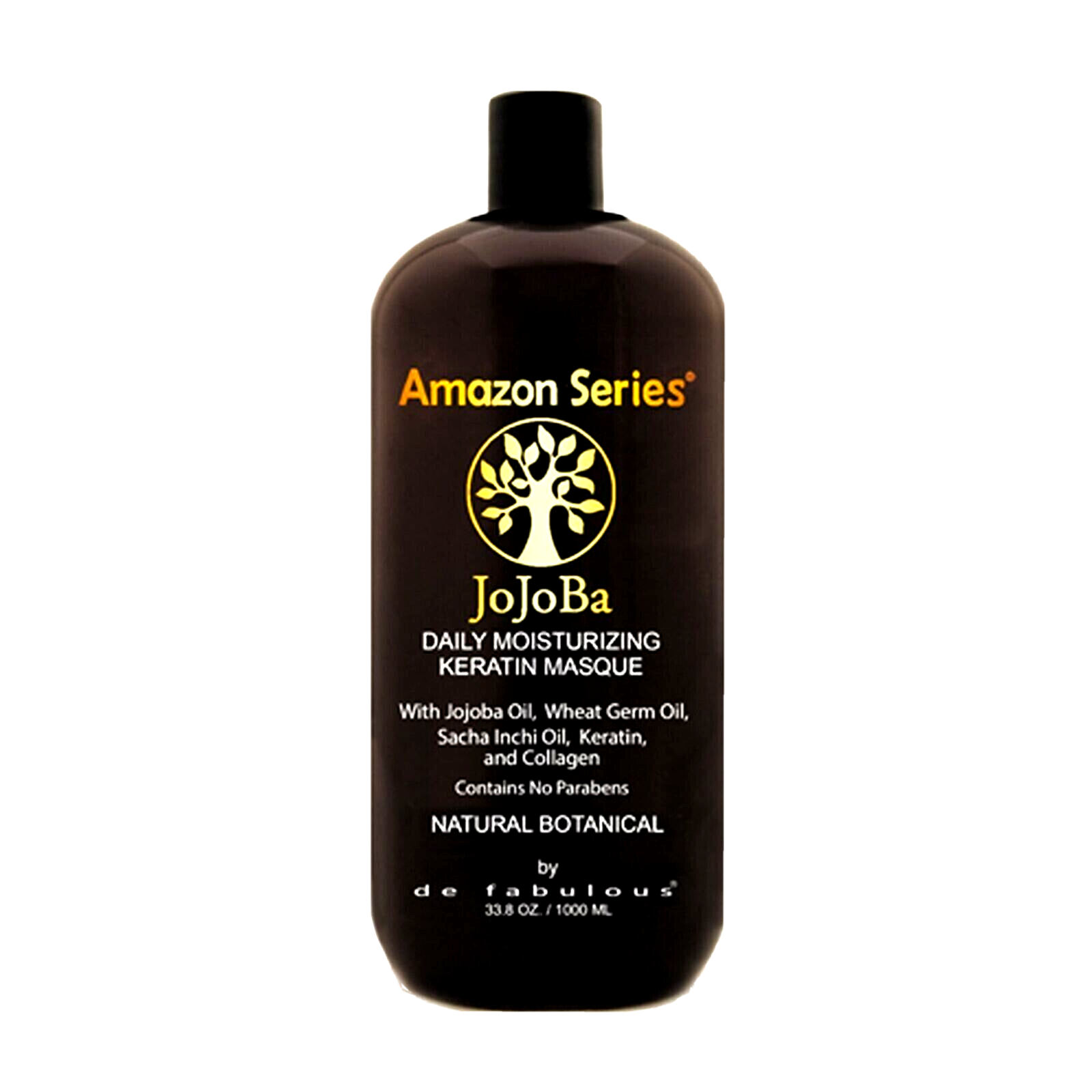De Fabulous Amazon Series JOJOBA Daily Moisturizing KERATIN MASQUE ~ 33.8 fl oz!