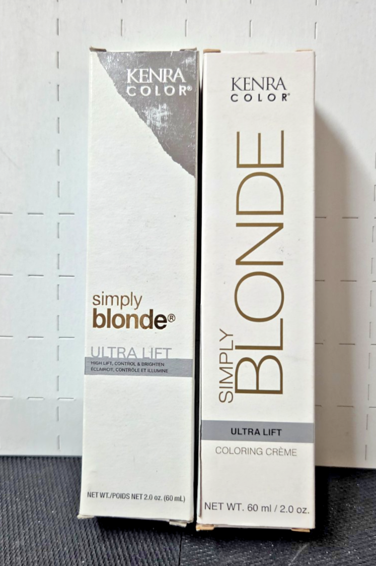 KENRA SIMPLY BLONDE ULTRA LIFT PERMANENT COLORING CREME 2.0 oz.