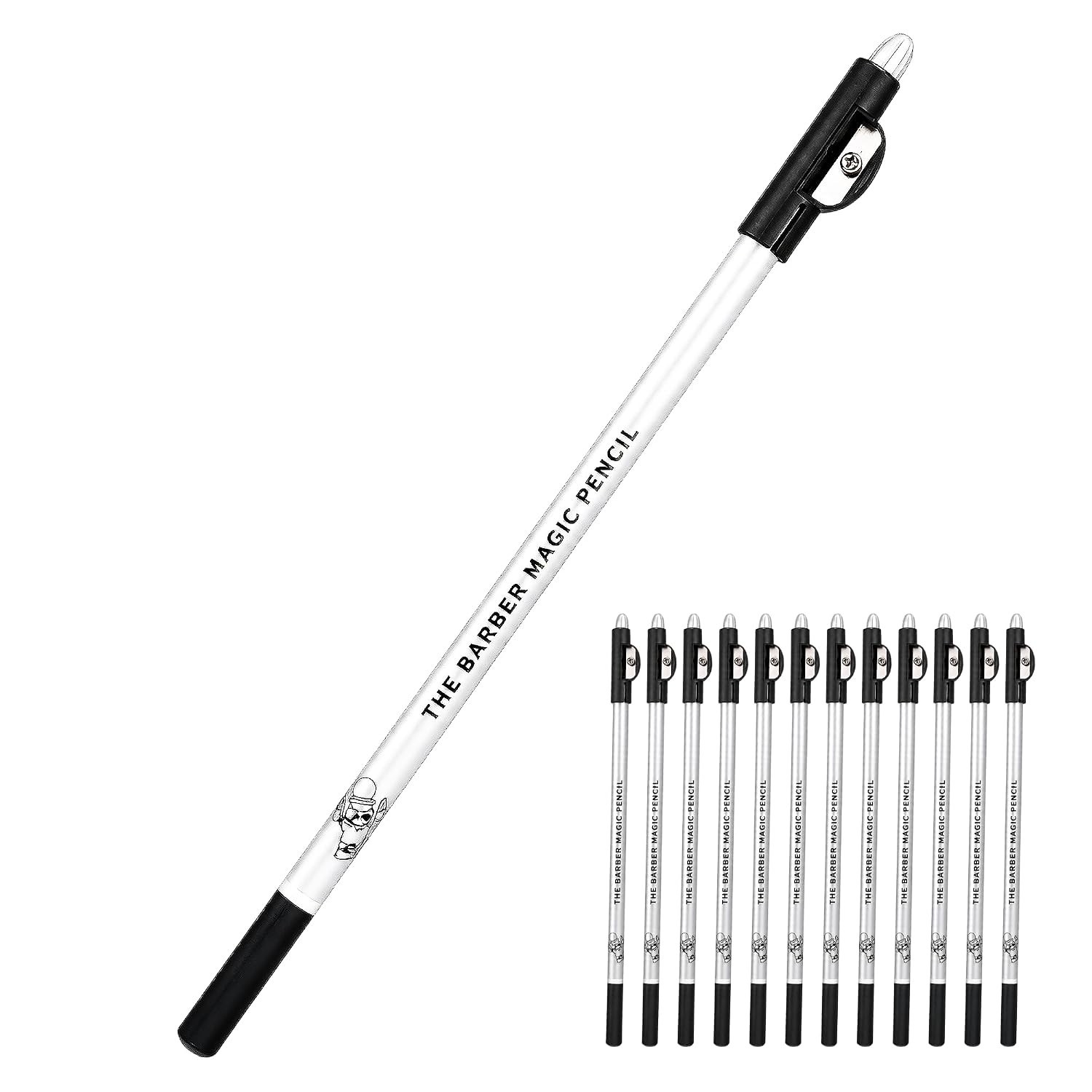 The Barber Magic Pencil -  6 PACK New in Package (WHITE)