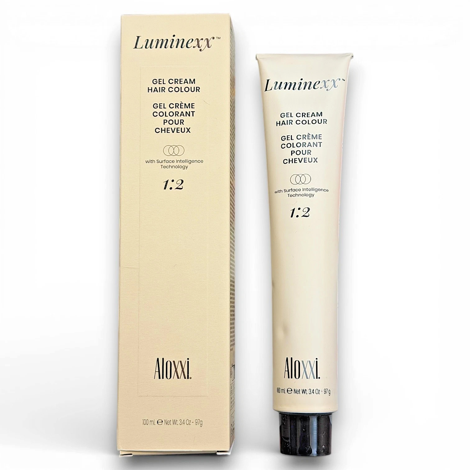 ALOXXI LUMINEXX PERMANENT GEL CREAM COLOR 3.3 fl. oz.