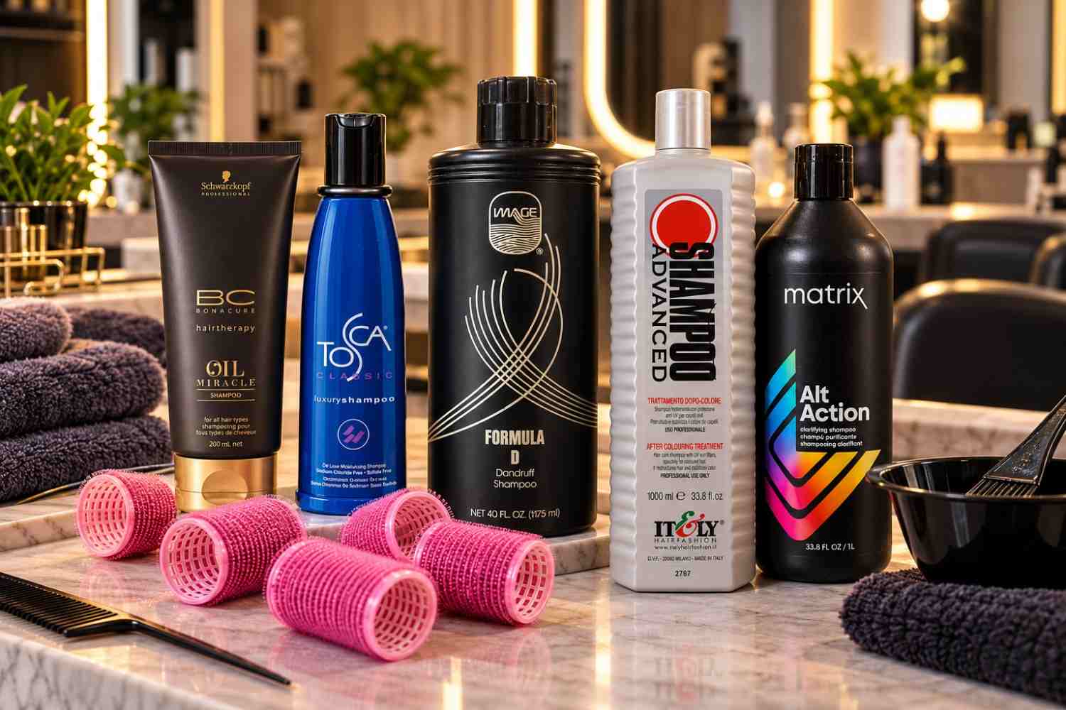 Salon quality hair products for color-treated hair